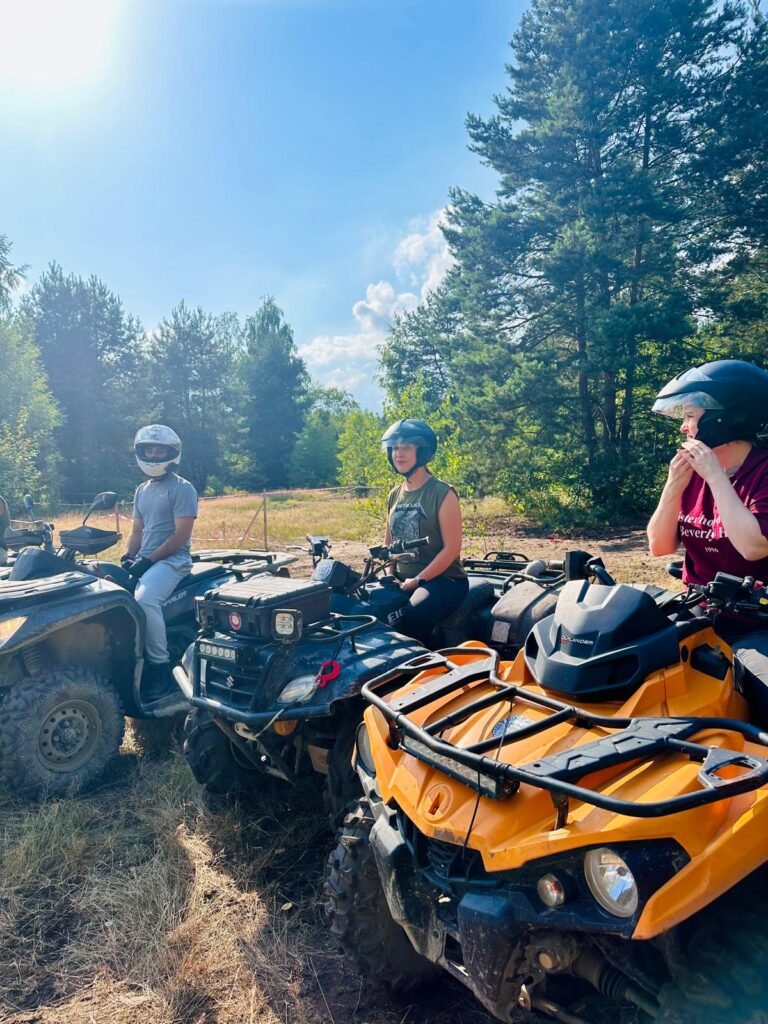 Zespół Google na wycieczce quadami w Zatorze