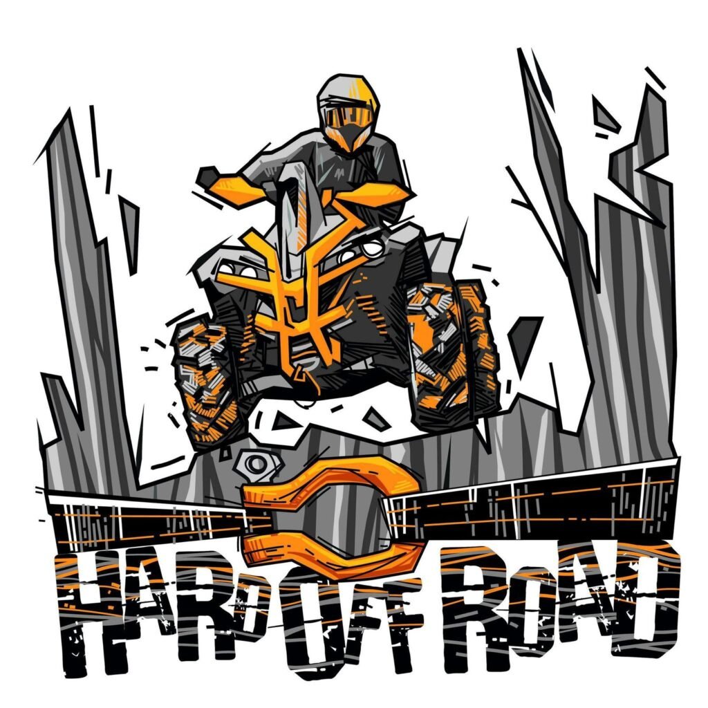 Logo Hard Off Road Race